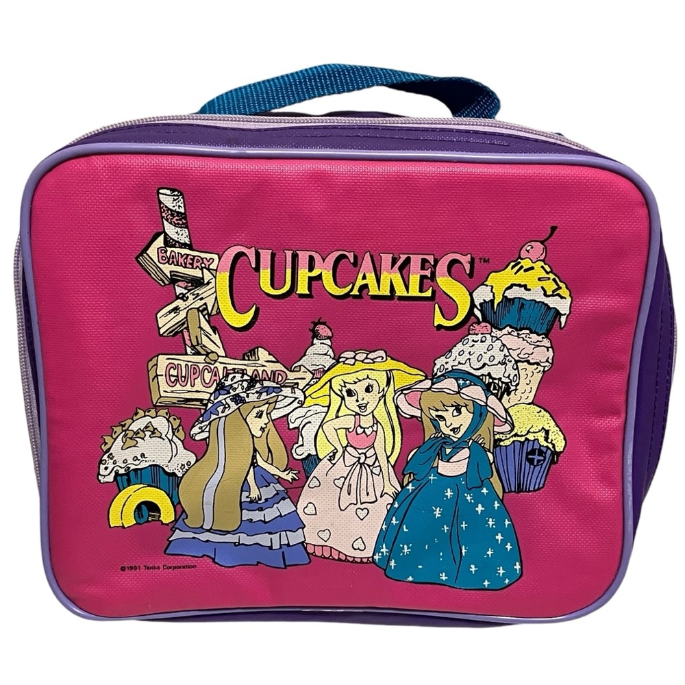 Vintage 90s Cupcakes Dolls Lunch Bunch Lunch Box/Bag